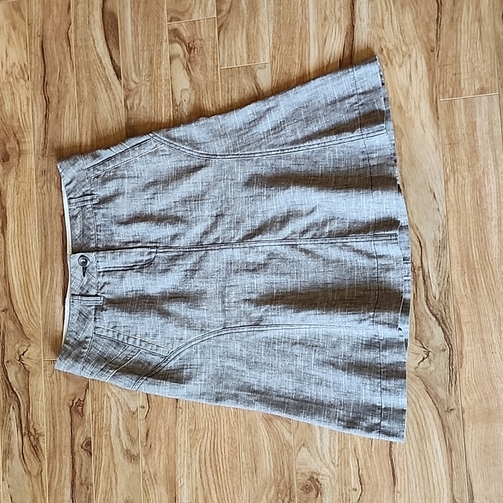 MEXX linen blend A line skirt size EU 36